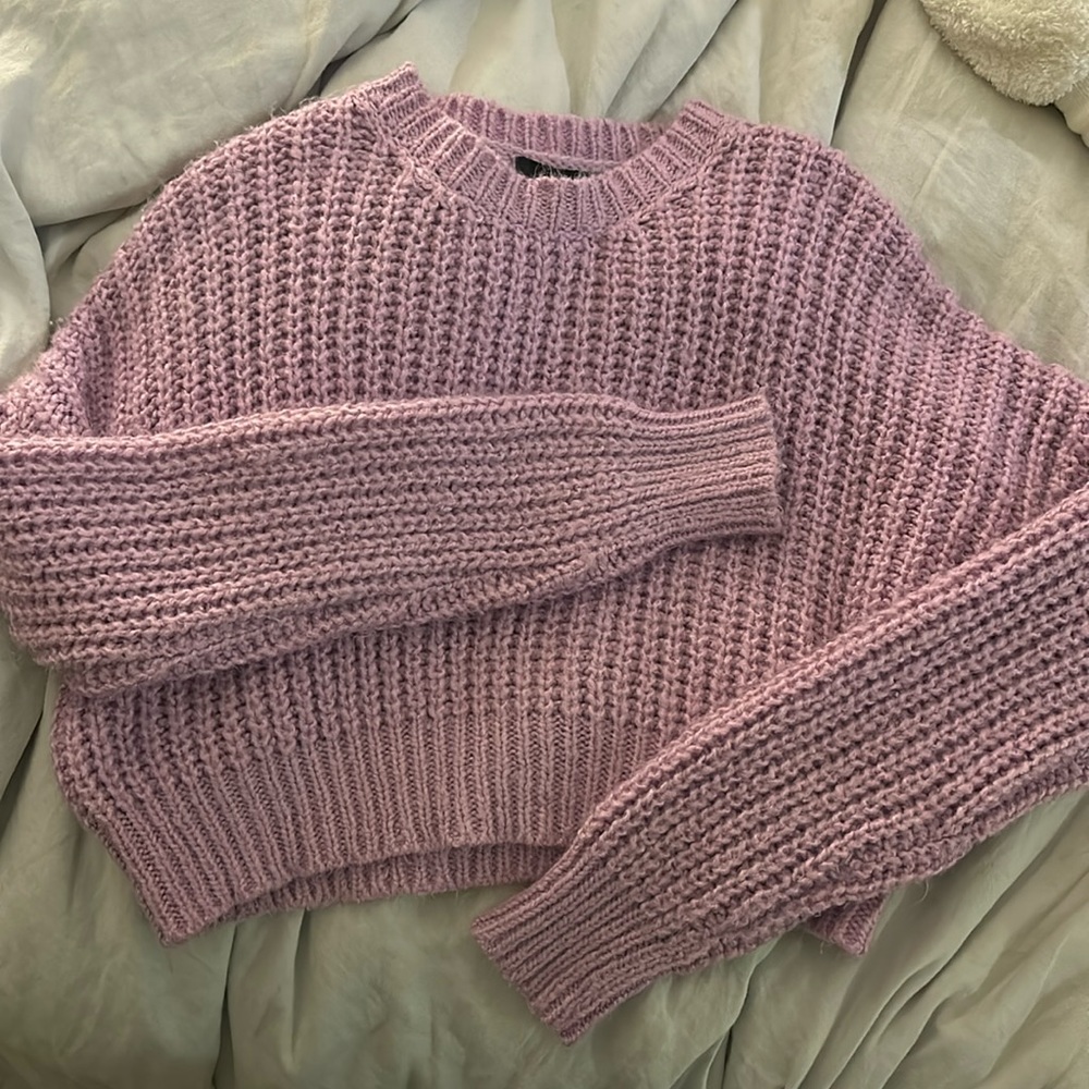 Purple Sweater